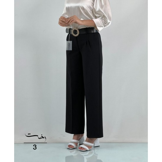 شلوار بگ پارچه ای ساسوندار