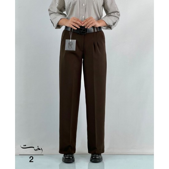 شلوار بگ پارچه ای ساسوندار