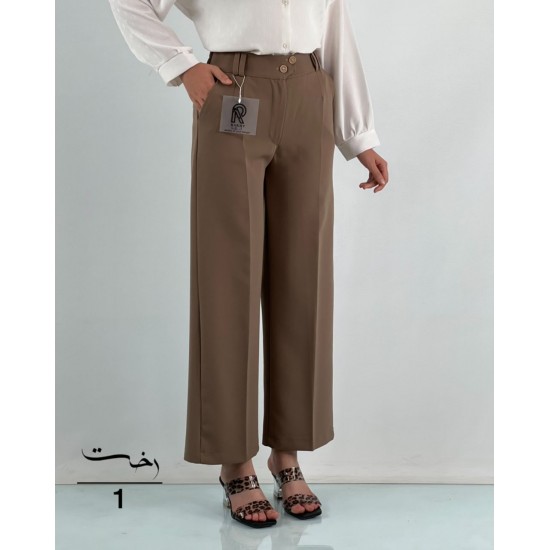 شلوار بگ پارچه ای ساسوندار