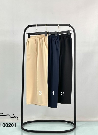 شلوار واید پارچه ای