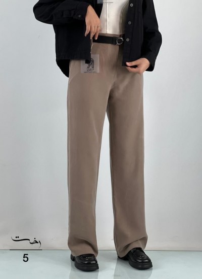 شلوار  نیم بگ سیلک پشت کش