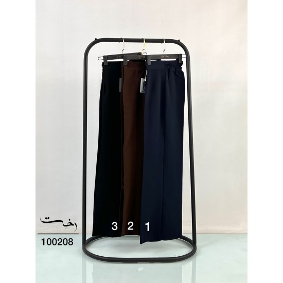 شلوار بگ پارچه ای پشت کش