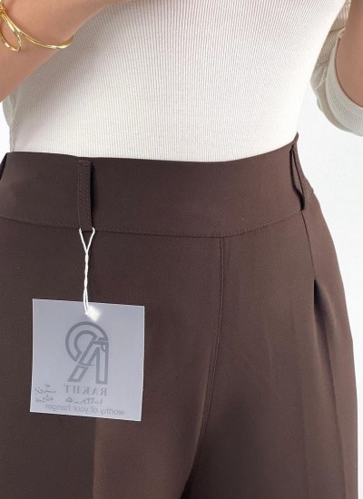 شلوار بگ پارچه ای پشت کش شلوار بگ پارچه ای پشت کش