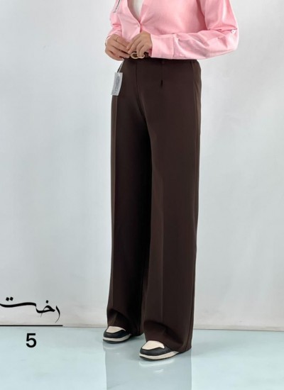 شلوار بگ پارچه ای پشت کش شلوار بگ پارچه ای پشت کش