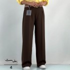 شلوار بگ پارچه ای پشت کش
