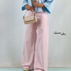 شلوار بگ کتان رنگی شلوار بگ کتان رنگی