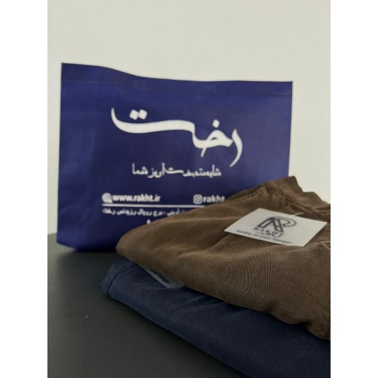 شلوار بگ سیلک پشت کش