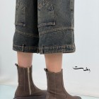شلوار جورتس جین آبی