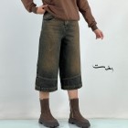 شلوار جورتس جین آبی