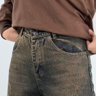 شلوار جورتس جین آبی