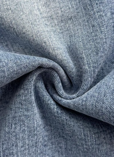 شلوار واید لگ جلو جیب آبی شلوار واید لگ جلو جیب آبی