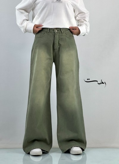 شلوار فول بگ جین رنگی شلوار فول بگ جین رنگی