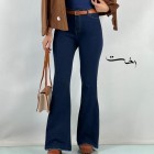 شلوار بوتکات جین آبی شلوار بوتکات جین آبی