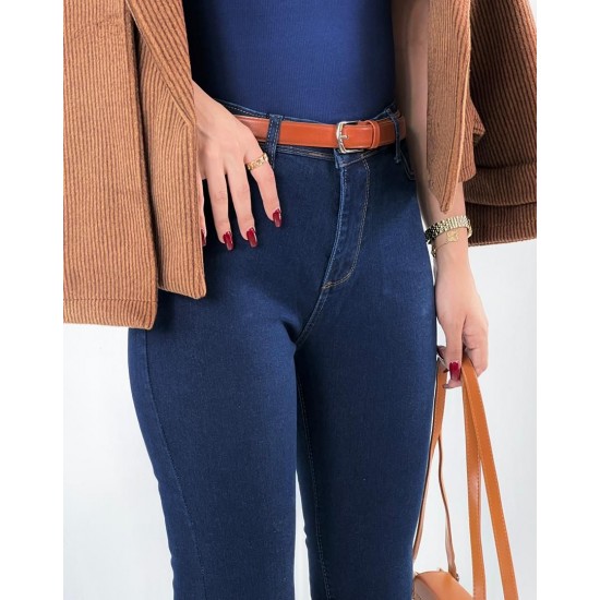 شلوار بوتکات جین آبی شلوار بوتکات جین آبی