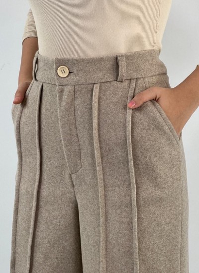 شلوار واید فوتر جلو دوخت شلوار واید فوتر جلو دوخت