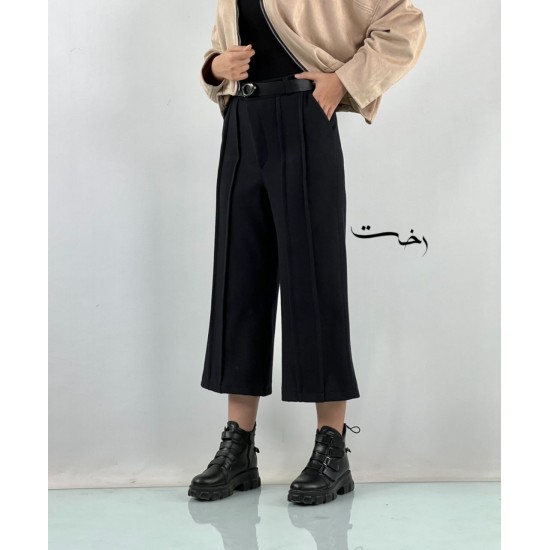 شلوار واید فوتر جلو دوخت شلوار واید فوتر جلو دوخت