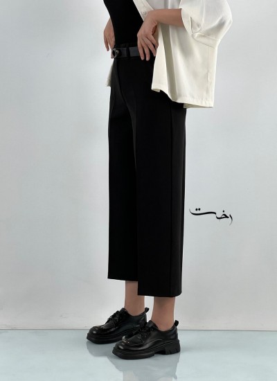 شلوار واید کرپ