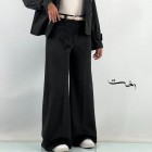 شلوار فلر بگ مخمل کبریتی شلوار فلر بگ مخمل کبریتی