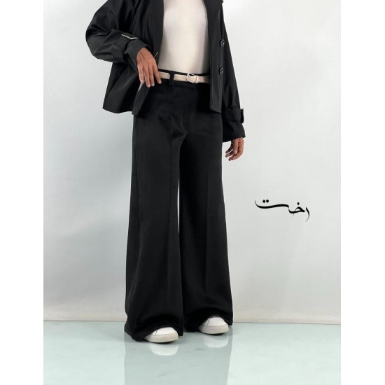 شلوار فلر بگ مخمل کبریتی شلوار فلر بگ مخمل کبریتی