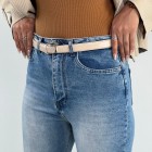 شلوار واید آبی دمپا کات شلوار واید آبی دمپا کات