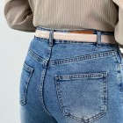 شلوار واید آبی دمپا کات شلوار واید آبی دمپا کات