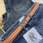 کمربند قهوه ای سایه دار