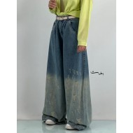 شلوار فول بگ جین تینتی شلوار فول بگ جین تینتی