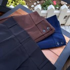 شلوار بوتکات کرپ کمربنددار شلوار بوتکات کرپ کمربنددار