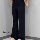 شلوار بوتکات کرپ جیب نما