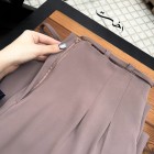 شلوار بگ حریر کمربندی