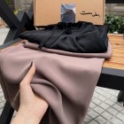 شلوار بگ حریر کمربندی