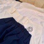 شلوار بگ پارچه ای پشت کش شلوار بگ پارچه ای پشت کش