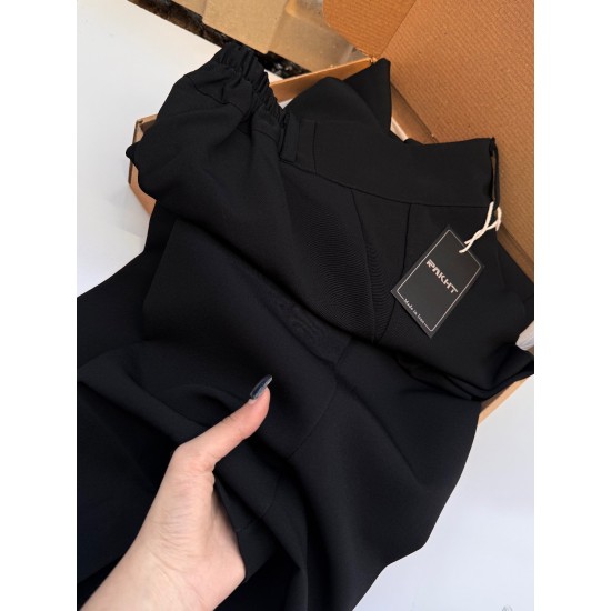 شلوار بگ پارچه ای پشت کش شلوار بگ پارچه ای پشت کش