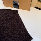 شلوار بگ سیلک پلنگی