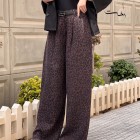 شلوار بگ سیلک پلنگی