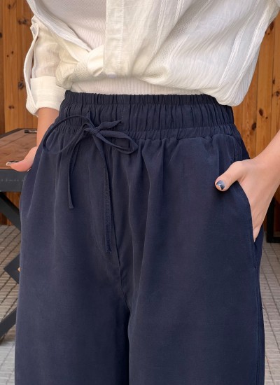 شلوار بگ سیلک دورکش