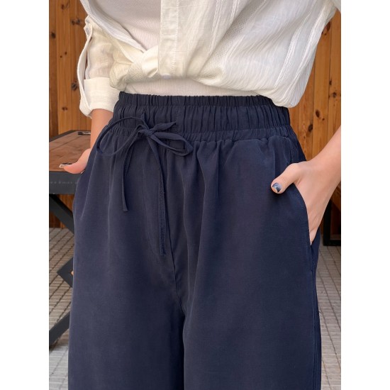 شلوار بگ سیلک دورکش