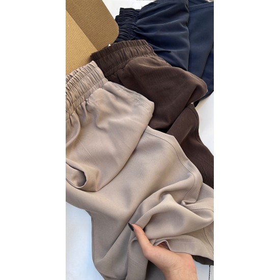 شلوار بگ سیلک دورکش