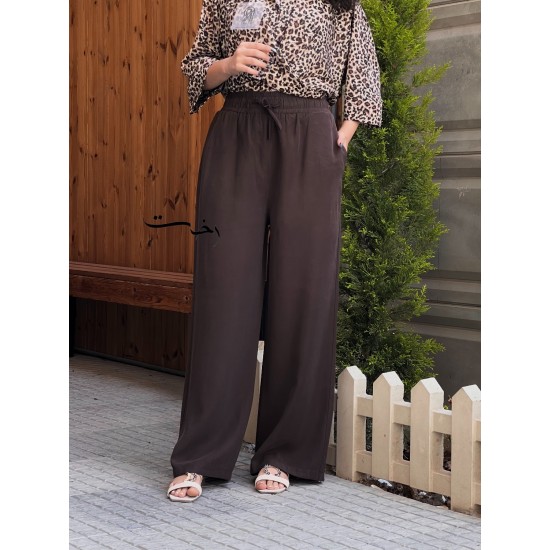 شلوار بگ سیلک دورکش