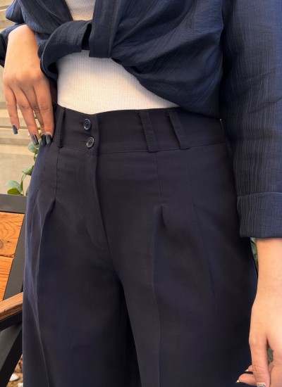 شلوار بگ سیلک پشت کش