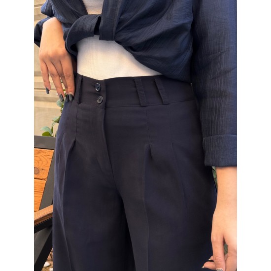 شلوار بگ سیلک پشت کش