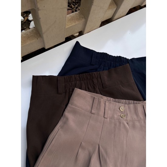 شلوار بگ سیلک پشت کش