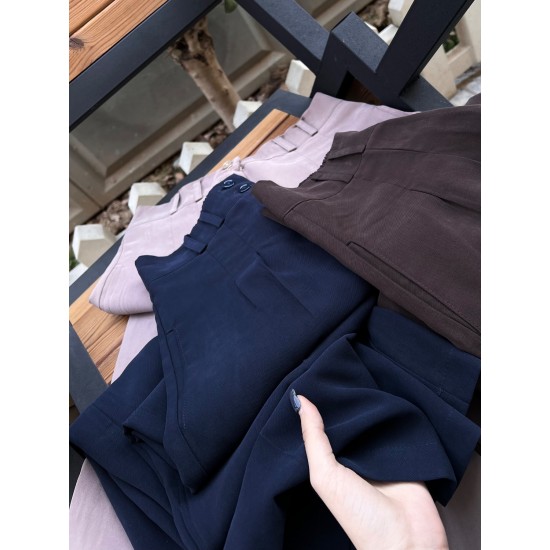 شلوار بگ سیلک پشت کش