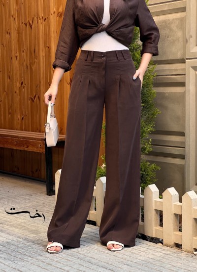 شلوار بگ سیلک پشت کش