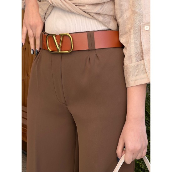 شلوار واید پارچه ای مورگان شلوار واید پارچه ای مورگان