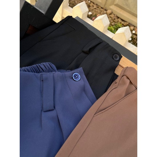 شلوار واید پارچه ای مورگان شلوار واید پارچه ای مورگان