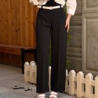 شلوار بگ پارچه ای گاباردین