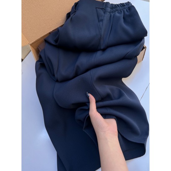 شلوار بگ پارچه ای مورگان