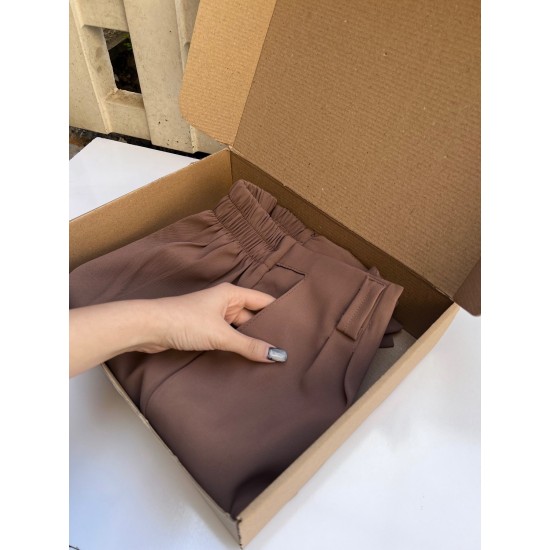 شلوار بگ پارچه ای مورگان