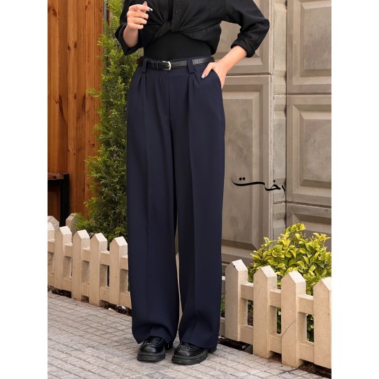 شلوار بگ پارچه ای مورگان